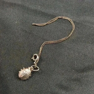 Lady ug Sterling Silver Charm Bracelet